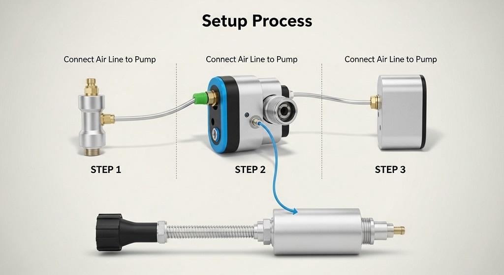 Proper check valve setup in fish tank airline tubing