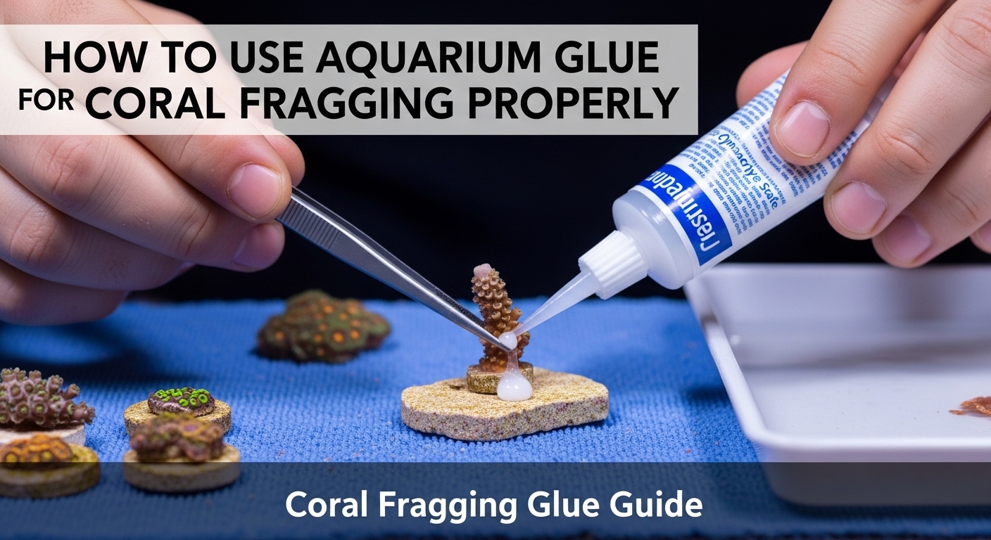 Should beginners use glue or frag clips